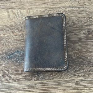 Brand new genuine leather, Adrian Klis billfold wallet